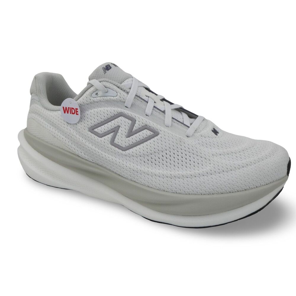 New Balance 1080 V15 D Women's 10.5 Wide White Grey Matte Road Running W10809DL